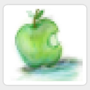 Pixel Apple Sticker